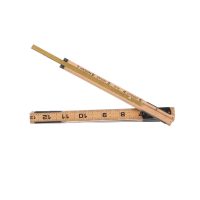 carpenters wooden folding ruler